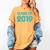 Class Of 2019 High School Graduation Teal Senior Women's Comfort Colors T-Shirt Mustard