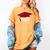 Class Of 2021 Burgundy Regalia Graduation Women's Comfort Colors T-Shirt Mustard