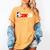 Class Of 2021 Senior Year Gamer Style Graduation For Grad Women's Comfort Colors T-Shirt Mustard