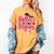 Class Of 2022 Four Degrees Hotter Graduation Day Master Grad Women's Comfort Colors T-Shirt Mustard