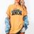 Class Of 2022 Senior Retro Movie Marvelous Graduation Grad Women's Comfort Colors T-Shirt Mustard