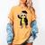Class Of 2022 Sloth Graduation Masters College High School Women's Comfort Colors T-Shirt Mustard