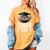 Class Of 2024 Graduation Senior Football Mom 2024 Women's Comfort Colors T-Shirt Mustard