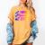 Class Of 2025 Mastered It College Masters Degree Graduation Women's Comfort Colors T-Shirt Mustard