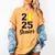 Class Of 2025 Softball Senior Graduation Graduate Women Women's Comfort Colors T-Shirt Mustard