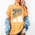 Class Of 2026 High School Senior Graduation Grey Sport Style Women's Comfort Colors T-Shirt Mustard
