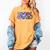 Class Of 2026 Shirt Tie Dye Senior Graduation Class Reunion Women's Comfort Colors T-Shirt Mustard