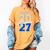 Class Of 2027 Senior 2027 Graduation Women's Comfort Colors T-Shirt Mustard