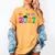 Class Of 2027 Shirt For Boys And Girls Fun 2027 Graduation Women's Comfort Colors T-Shirt Mustard