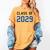 Class Of 2029 Graduation T-Shirts Women's Comfort Colors T-Shirt Mustard