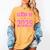 Class Of 2029 Pink Girls Shirt Graduation Women's Comfort Colors T-Shirt Mustard