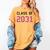 Class Of 2031 Graduation T-Shirt Women's Comfort Colors T-Shirt Mustard