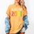 Class Of 2031 Kindergarten Graduation Back To School T-Shirt Women's Comfort Colors T-Shirt Mustard