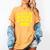 Class Of 2031 Shirts For Kindergarten Photo To Graduation Women's Comfort Colors T-Shirt Mustard