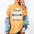 Class Of 2035 Graduation Parents Of Kindergarten Kid Dad Mom Women's Comfort Colors T-Shirt Mustard