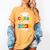 Class Of 2038 First Day Of School & Graduation 2038 Women's Comfort Colors T-Shirt Mustard