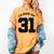 Class Of 31 Date High School Kindergarten Graduation Shirt Women's Comfort Colors T-Shirt Mustard