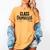 Class Dismissed Graduation End Of School Student Teacher Women's Comfort Colors T-Shirt Mustard