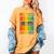 Classic Retro Gaming Nostalgia Women's Comfort Colors T-Shirt Mustard