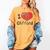Clifford The Big Red Dog I Heart Clifford Childrens Books Women's Comfort Colors T-Shirt Mustard