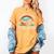 I Closed My Book To Be Here Reading Retro Bookworm Men Women Women's Comfort Colors T-Shirt Mustard I Closed My Book To Be Here Reading Retro Bookworm Men Women Women's Comfort Colors T-Shirt Mustard