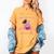 College Graduation 2018 Shirt Graduate For Her Women's Comfort Colors T-Shirt Mustard