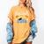 College Graduation Shirts Graduate Grad 2018 Women's Comfort Colors T-Shirt Mustard