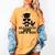 College High School Graduation Grad 2018 Shirt Women's Comfort Colors T-Shirt Mustard