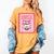 Cool Fun Cute Party Introvert Cat Character Women's Comfort Colors T-Shirt Mustard Cool Fun Cute Party Introvert Cat Character Women's Comfort Colors T-Shirt Mustard