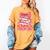 Coquette Bow All Booked For Valentine Book Lover Bookish Women's Comfort Colors T-Shirt Mustard Coquette Bow All Booked For Valentine Book Lover Bookish Women's Comfort Colors T-Shirt Mustard