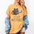 Cozy Mysteries Coffee And Novel For Book Lovers Women's Comfort Colors T-Shirt Mustard