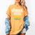 Criminal Justice Degree Graduation Senior Celebration Grad Women's Comfort Colors T-Shirt Mustard