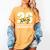 Criminal Justice Graduate Graduated Class Of 2026 Graduation Premium Women's Comfort Colors T-Shirt Mustard