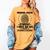Criminal Justice School Degree Graduation Day Student Women's Comfort Colors T-Shirt Mustard
