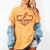 Cross Country Senior Night Senior 2025 Graduation Party 47 Women's Comfort Colors T-Shirt Mustard