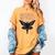 Cryptid Cryptozoology Mothman Introvert -Adults Butterfly Small Crew Neck Classic Fit Short Sleeve Polyester 100 Printed Blended Fabric Women's Comfort Colors T-Shirt Mustard Cryptid Cryptozoology Mothman Introvert -Adults Butterfly Small Crew Neck Classic Fit Short Sleeve Polyester 100 Printed Blended Fabric Women's Comfort Colors T-Shirt Mustard