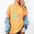 Custodian Life Graduation Day Last Day Of School Tie Dye Women's Comfort Colors T-Shirt Mustard