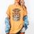 Cute Baby Highland Cow Reading Book Librarian Bookworm Women's Comfort Colors T-Shirt Mustard Cute Baby Highland Cow Reading Book Librarian Bookworm Women's Comfort Colors T-Shirt Mustard