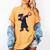 Cute Dabbing Kid Elementary School Graduation Baseball Women's Comfort Colors T-Shirt Mustard