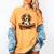 Cute Dog Beagle Reading Book Women's Comfort Colors T-Shirt Mustard