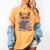 Cute Fox Read More Be Kind Stay Weird Reader Geek Book Lover Women's Comfort Colors T-Shirt Mustard
