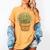 Cute Golden Barrel Cactus Introvert Distressed Women's Comfort Colors T-Shirt Mustard Cute Golden Barrel Cactus Introvert Distressed Women's Comfort Colors T-Shirt Mustard