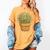 Cute Golden Barrel Cactus Introvert Distressed Women's Comfort Colors T-Shirt Mustard Cute Golden Barrel Cactus Introvert Distressed Women's Comfort Colors T-Shirt Mustard