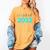 Cute Graduation Shirt Class Of 2022 Shirt Women's Comfort Colors T-Shirt Mustard