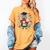 Cute Graduation Zebra Holding Diploma T Shirt Women's Comfort Colors T-Shirt Mustard