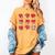 Cute Reading Hearts Valentine Day Book Lover Teacher Student Women's Comfort Colors T-Shirt Mustard Cute Reading Hearts Valentine Day Book Lover Teacher Student Women's Comfort Colors T-Shirt Mustard