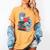 Cute Reading Seal On Books Book Lover Women's Comfort Colors T-Shirt Mustard