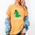 Dabbing Later Gator Graduation Class Of 2018 T-Shirt Women's Comfort Colors T-Shirt Mustard