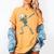 Dabbing Skeleton Nurse Halloween Graduation Women's Comfort Colors T-Shirt Mustard