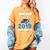 Dad Of a 2019 Graduate Shirt Proud Dad Graduation Grad Shirt Women's Comfort Colors T-Shirt Mustard